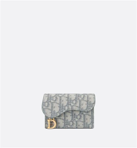 Dior Saddle Bloom Card Holder .